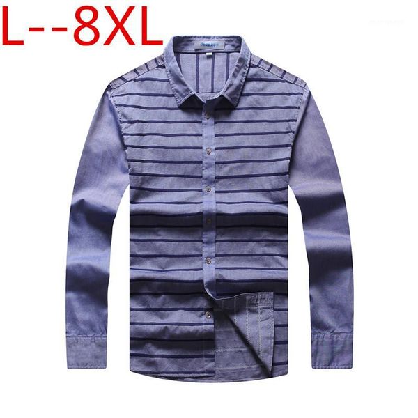 10xl 8xl 6xl 5xl men shirt spring business men's loose fit dress shirt male long sleeves casual striped camisa masculina1, White;black
10xl 8xl 6xl 5xl men shirt spring business men's loose fit dress shirt male long sleeves casual striped camisa masculina1, White;black