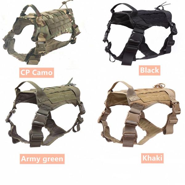 hunting jackets nylon tactical dog clothing medium and large camouflage vest outdoor battle training anti tearing army waistcoat, Camo;black
hunting jackets nylon tactical dog clothing medium and large camouflage vest outdoor battle training anti tearing army waistcoat, Camo;black