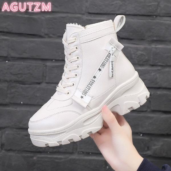 2020 autumn winter increase ankle shoes women plus velvet non-slip snow boots warm round head casual women boots martin, Black
2020 autumn winter increase ankle shoes women plus velvet non-slip snow boots warm round head casual women boots martin, Black