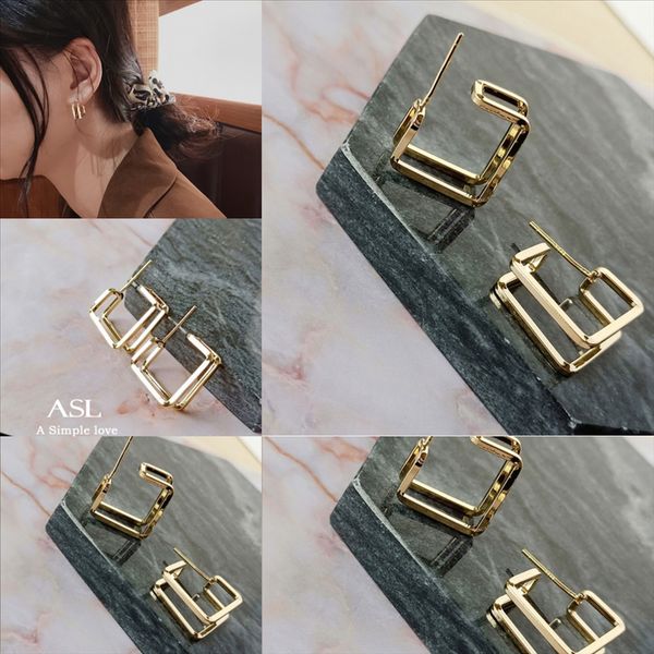 8x7 stainless steel gold squair crystal stud earrings love earrings for women stud heart earring rose litter fine, Golden
8x7 stainless steel gold squair crystal stud earrings love earrings for women stud heart earring rose litter fine, Golden