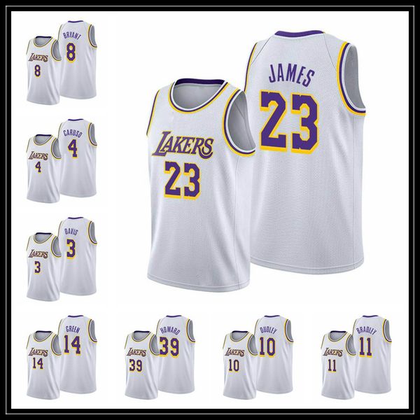 los angeles lakers kobe bryant lebron james anthony davis men white city basketball jersey, Black
los angeles lakers kobe bryant lebron james anthony davis men white city basketball jersey, Black