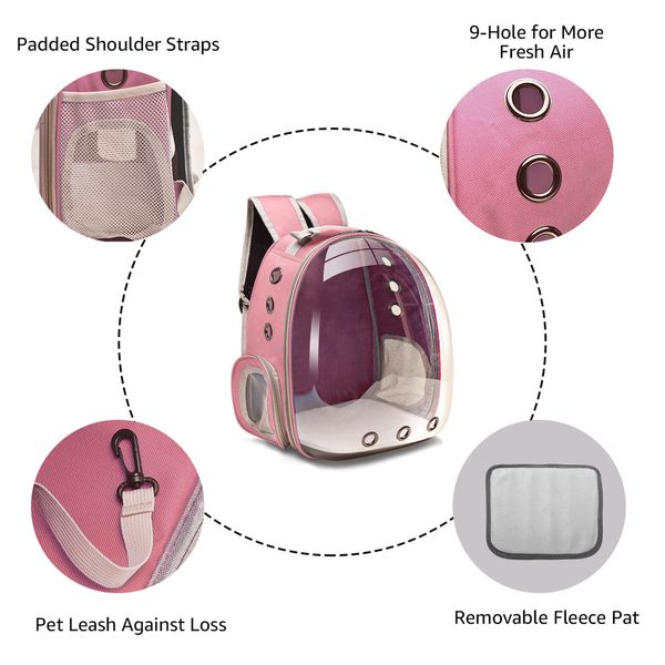 cat carrier bags breathable pet carriers small dog cat backpack travel space capsule cage pet transport bag carrying for cats
cat carrier bags breathable pet carriers small dog cat backpack travel space capsule cage pet transport bag carrying for cats