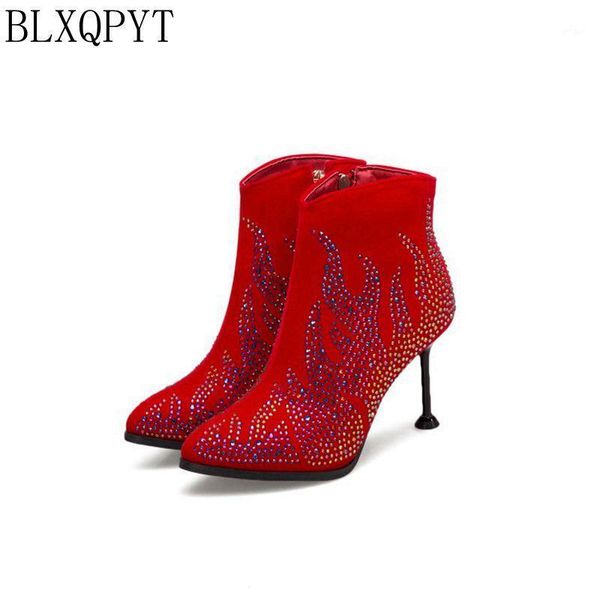 blxqpyt plus big &small size 31-50 ankle boots high heels pointed toe autumn winter quality pumps party shoes woman t0591, Black
blxqpyt plus big &small size 31-50 ankle boots high heels pointed toe autumn winter quality pumps party shoes woman t0591, Black