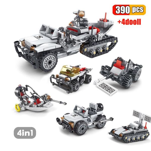 kaizi 390pcs military field force 4in1 building blocks set weapon ww2 tank army figure city educational bricks toys for children jllzxc
kaizi 390pcs military field force 4in1 building blocks set weapon ww2 tank army figure city educational bricks toys for children jllzxc