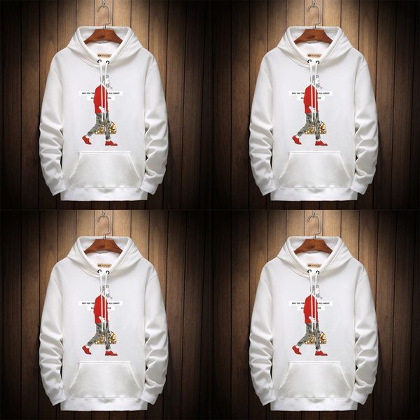 2019 top sweaterhoodie sweatermen свитер осенью и зимой тенденция plush утолщения студента пара спортивной одежды вскользь топ пальто мужско, Black
2019 top sweaterhoodie sweatermen свитер осенью и зимой тенденция plush утолщения студента пара спортивной одежды вскользь топ пальто мужско, Black