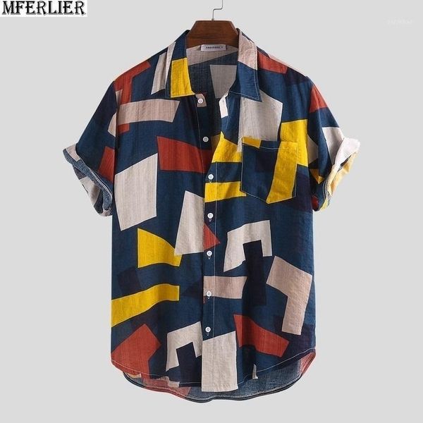2020 new summer men beach shirts short sleeve pockets print geometric man casual plus size 5xl 7xl navy blue shirt 110kg loose1, White;black
2020 new summer men beach shirts short sleeve pockets print geometric man casual plus size 5xl 7xl navy blue shirt 110kg loose1, White;black