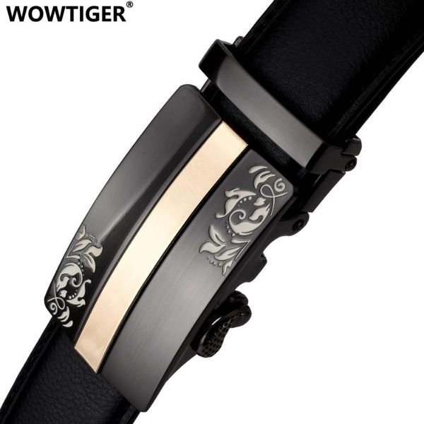 wowtiger floral pattern golden color buckle cowhide leather mens belt brand designer automatic buckle belts for men, Black;brown
wowtiger floral pattern golden color buckle cowhide leather mens belt brand designer automatic buckle belts for men, Black;brown
