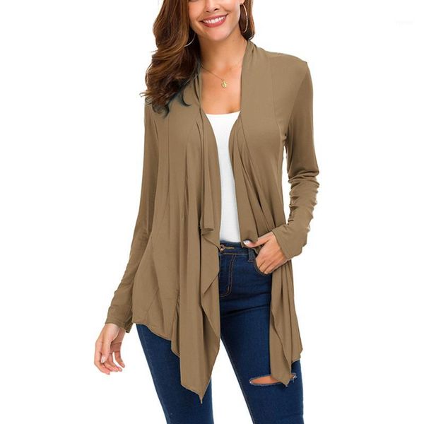 urban coco ladies cardigan open front popular long sleeve autumn coat1, White 
urban coco ladies cardigan open front popular long sleeve autumn coat1, White