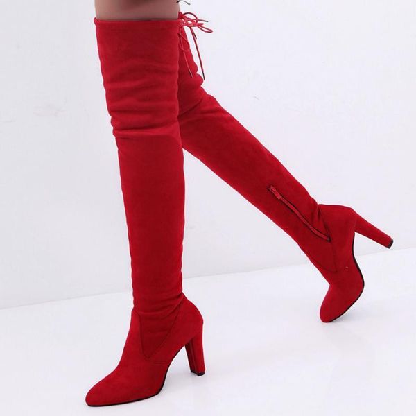 brand new big size 43 high heels fashionable winter shoes women elastic over the knee boots female1, Black
brand new big size 43 high heels fashionable winter shoes women elastic over the knee boots female1, Black