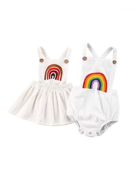 newborn baby sleeveless striped embroidery backless jumpsuit/dress rainbow print 0-24m infant girl romper dress summer1, Red;yellow
newborn baby sleeveless striped embroidery backless jumpsuit/dress rainbow print 0-24m infant girl romper dress summer1, Red;yellow