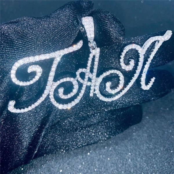 gold silver colors cz diamond iced out cursive art letter custom name pendant necklace for women men with 24inch rope chain
gold silver colors cz diamond iced out cursive art letter custom name pendant necklace for women men with 24inch rope chain