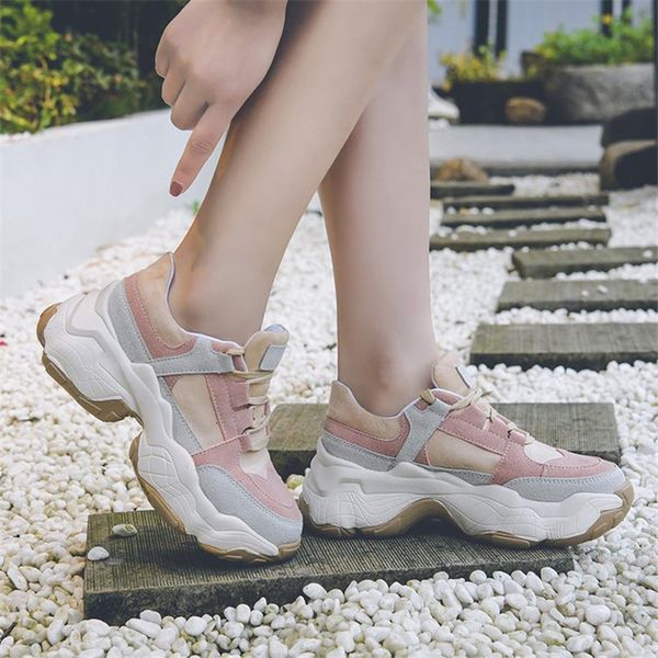 2021 new thick women tennis korean fashion shoes black female white soles casual running shoe woman six cm 1f6n, Black;white
2021 new thick women tennis korean fashion shoes black female white soles casual running shoe woman six cm 1f6n, Black;white