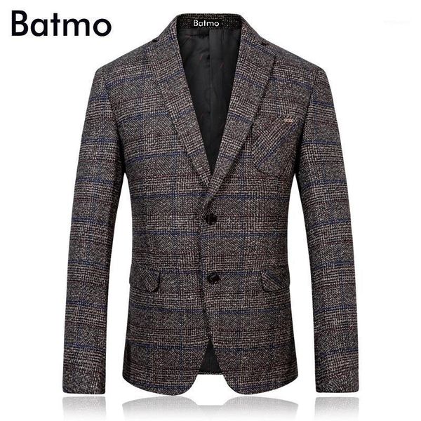 batmo 2021 new arrival autumn plaid single breasted casual suits men,business blazer men,plus-size m-3xl 18561, White;black
batmo 2021 new arrival autumn plaid single breasted casual suits men,business blazer men,plus-size m-3xl 18561, White;black