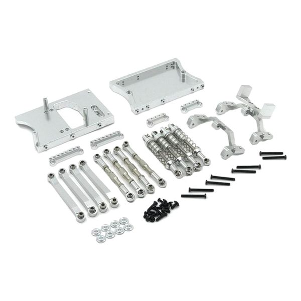 1/12 alloy chassis pull rods/servo fixed mount bracket/shock absorber/tail beam for mn91k mn99s model crawler buggy car replacements
1/12 alloy chassis pull rods/servo fixed mount bracket/shock absorber/tail beam for mn91k mn99s model crawler buggy car replacements