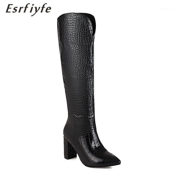 boots esrfiyfe 2021 autumn winter stone grain microfiber women knee high pointed toe ladies heel shoes1, Black
boots esrfiyfe 2021 autumn winter stone grain microfiber women knee high pointed toe ladies heel shoes1, Black