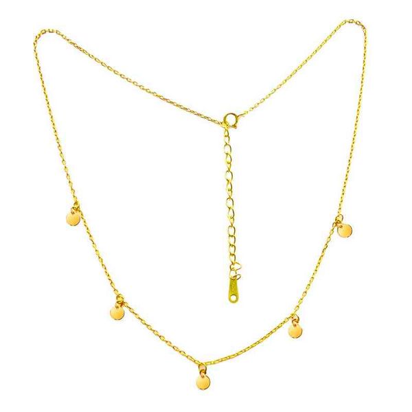 in-b335 high polished gold chain 925 sterling silver dainty tiny coin choker collar mini disc pendant necklace
in-b335 high polished gold chain 925 sterling silver dainty tiny coin choker collar mini disc pendant necklace