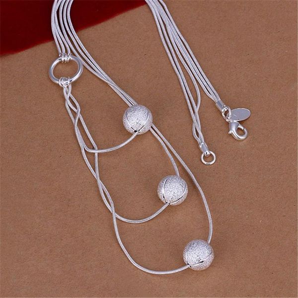 new listing selling silver color noble luxury refined beads sand three lines necklace fashion trends jewelry gifts h sqcyue
new listing selling silver color noble luxury refined beads sand three lines necklace fashion trends jewelry gifts h sqcyue