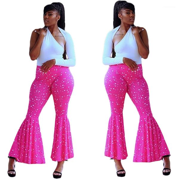 long trousers streetwear fashion casual female clothing womens designer wide leg pants elastic waist dot print, Black;white
long trousers streetwear fashion casual female clothing womens designer wide leg pants elastic waist dot print, Black;white