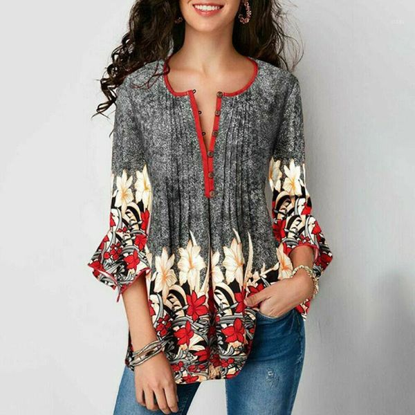 autumn elegant women ladies boho floral loose shirt 3/4 sleeve plus size tunic blouse s-2xl tunic s-2xl size1, White
autumn elegant women ladies boho floral loose shirt 3/4 sleeve plus size tunic blouse s-2xl tunic s-2xl size1, White
