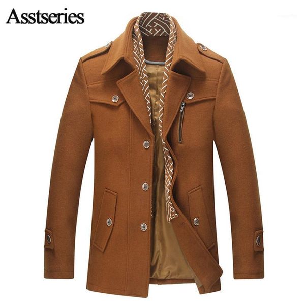 2017 new winter wool coat slim fit middle long jackets fashion outerwear warm man casual woolen jacket overcoat size m-3xl 170wy1, Black
2017 new winter wool coat slim fit middle long jackets fashion outerwear warm man casual woolen jacket overcoat size m-3xl 170wy1, Black