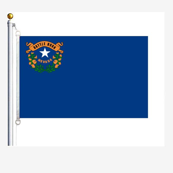 nevada flags 90 x 150 cm, 100 % polyester, digitaldruck