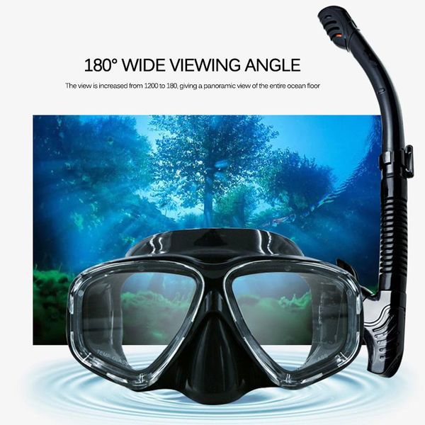 snorkeling anti-fog diving mask professional diving goggles silicone mask snorkeling full dry tube swimming new equipment
snorkeling anti-fog diving mask professional diving goggles silicone mask snorkeling full dry tube swimming new equipment