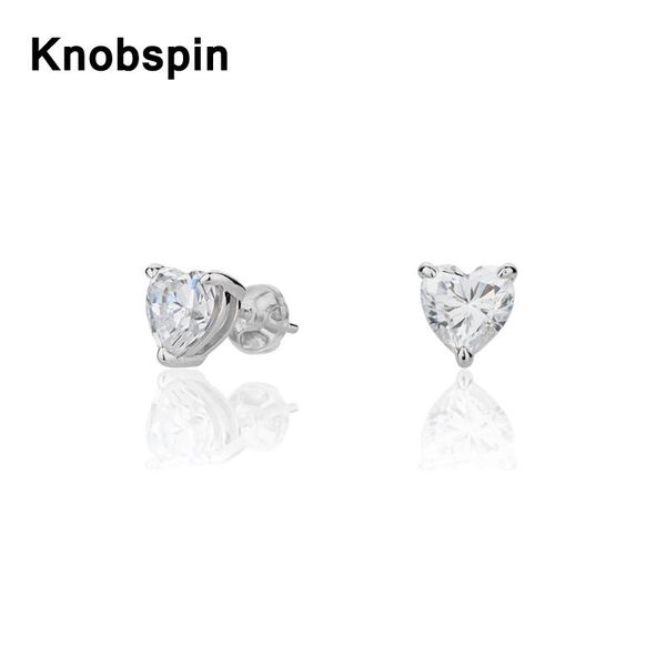 stud knobspin 100% 925 sterling silver fashion simple wedding for women earrings white heart-shaped charm party fine jewelry gifts, Golden;silver
stud knobspin 100% 925 sterling silver fashion simple wedding for women earrings white heart-shaped charm party fine jewelry gifts, Golden;silver