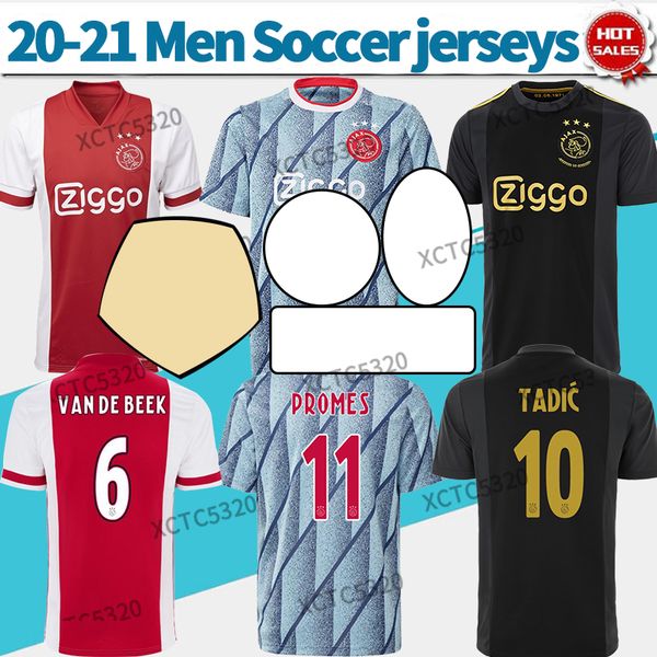 20 21 ajax jerseys home away #11 promes soccer shirts 2021 men soccer shirt third #6 van de beek #9 huntelaar customized football shirt, Black;yellow
20 21 ajax jerseys home away #11 promes soccer shirts 2021 men soccer shirt third #6 van de beek #9 huntelaar customized football shirt, Black;yellow