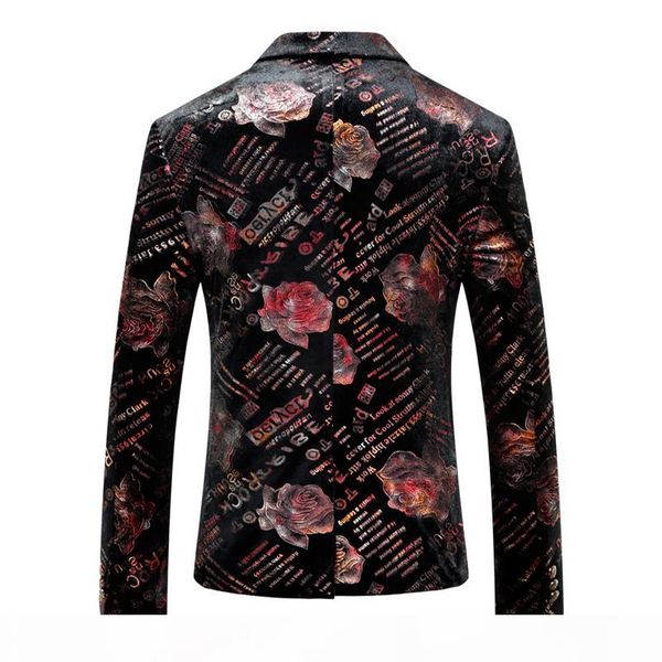 rose floral printed mens blazer jacket singers casual slim fit prom tuxedo dress single button suit jacket party stage wear 5xl, White;black
rose floral printed mens blazer jacket singers casual slim fit prom tuxedo dress single button suit jacket party stage wear 5xl, White;black