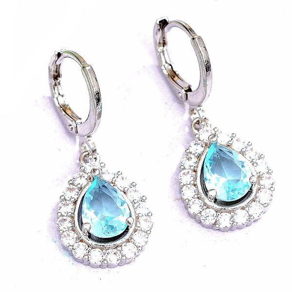 classic water drop design cubic zirconia drop earrings for women fashion wedding jewelry white gold color earring wholesale, Silver
classic water drop design cubic zirconia drop earrings for women fashion wedding jewelry white gold color earring wholesale, Silver