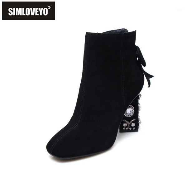 boots simloveyo woman cow suede winter ankle square toe heels rhinestone bowtie zipper big size 34-43 black casual1
boots simloveyo woman cow suede winter ankle square toe heels rhinestone bowtie zipper big size 34-43 black casual1