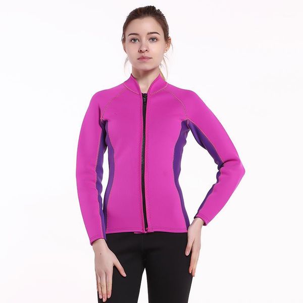 swim wear 2021 women's wetsuit jacket neoprene for women 2mm long sleeves front zip diving snorkeling surfing kayaking canoeing pin
swim wear 2021 women's wetsuit jacket neoprene for women 2mm long sleeves front zip diving snorkeling surfing kayaking canoeing pin