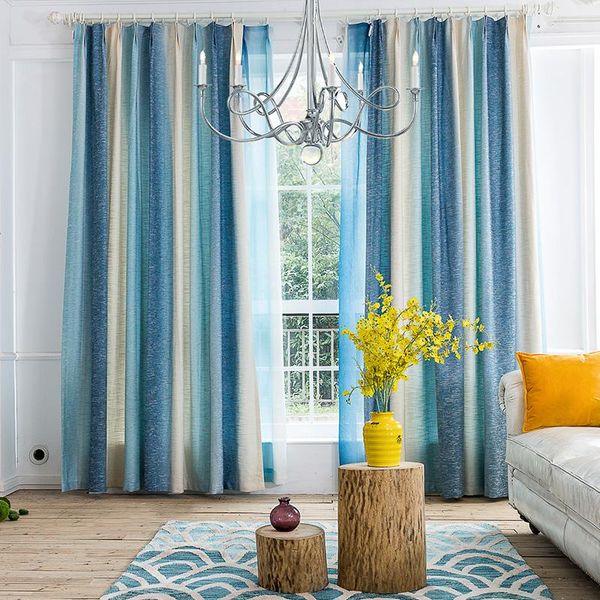 cotton linen striped mediterranean home curtains for the bedroom for living room window tulle curtains
cotton linen striped mediterranean home curtains for the bedroom for living room window tulle curtains