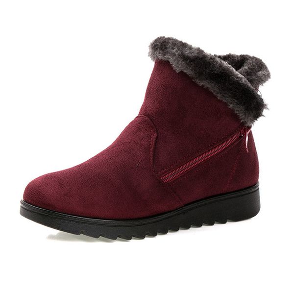 2020 handmade women's ladies tornozelo winter shoes short fuzzy boots wrinkle toe zip mujer dm89, Black
2020 handmade women's ladies tornozelo winter shoes short fuzzy boots wrinkle toe zip mujer dm89, Black
