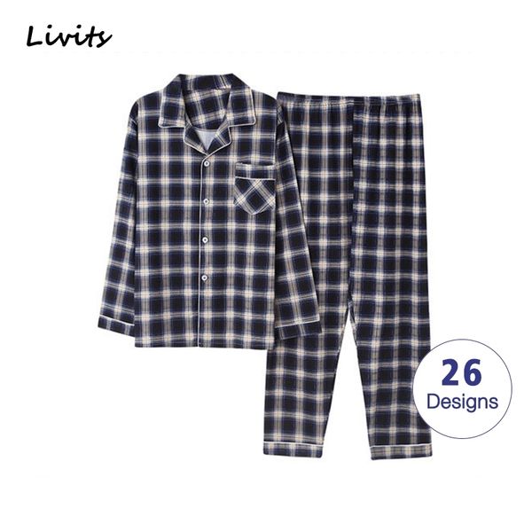 men pajamas sets cotton pyjamas sleepwear nightwear long sleeve printed striped casual sa0940 201023, Black;brown
men pajamas sets cotton pyjamas sleepwear nightwear long sleeve printed striped casual sa0940 201023, Black;brown