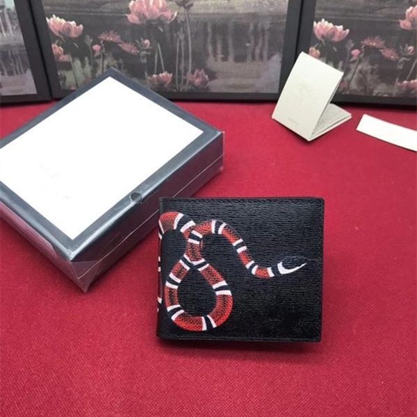 2021 spring and summer wallets holders bags mens classic printed leather purses two fold wallet, Red;black
2021 spring and summer wallets holders bags mens classic printed leather purses two fold wallet, Red;black