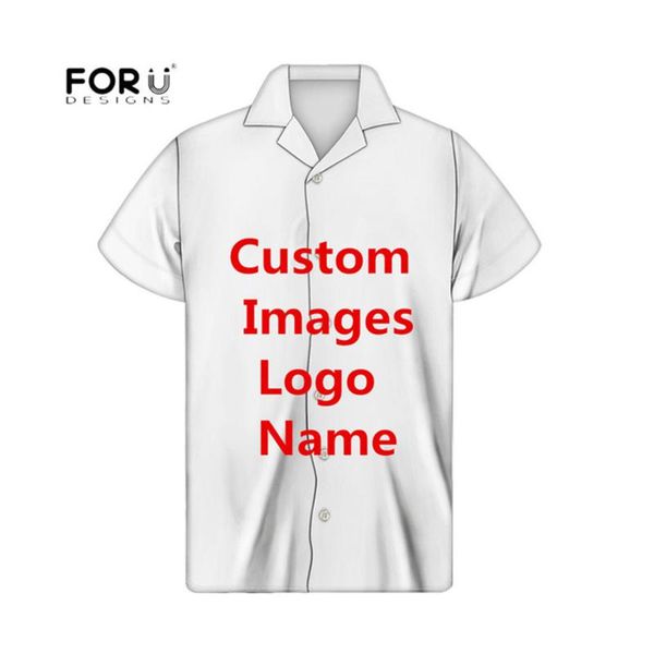 forudesigns custom printed men's button shirt personaliz shirt summer man short sleeve breathable custom drop shipping, White;black
forudesigns custom printed men's button shirt personaliz shirt summer man short sleeve breathable custom drop shipping, White;black