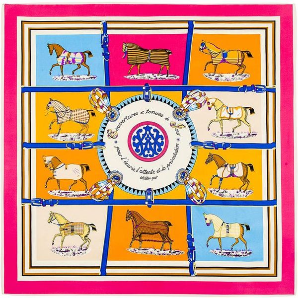100% twill silk euro scarves brand french design ten horse pattern printed women gift, Blue;gray
100% twill silk euro scarves brand french design ten horse pattern printed women gift, Blue;gray