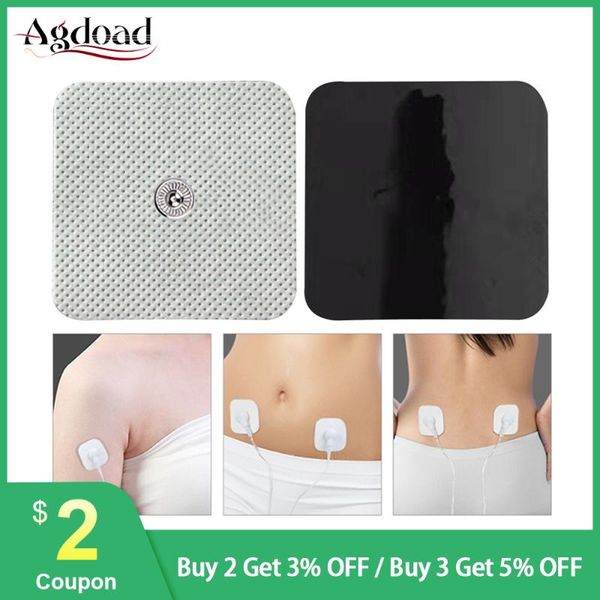 electric massagers 50pcs self adhensive electrode pads 3.5mm 4x4cm 5x5cm replacement non-women electrodes for tens machine muscle stimulator
electric massagers 50pcs self adhensive electrode pads 3.5mm 4x4cm 5x5cm replacement non-women electrodes for tens machine muscle stimulator