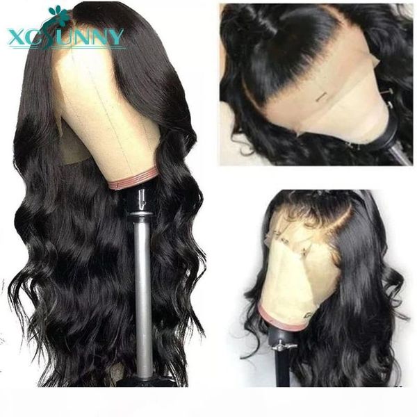 hd lace 13x6 long wavy fake scalp lace front wig remy human hair glueless wigs natural color for black girl xcsunny, Black;brown
hd lace 13x6 long wavy fake scalp lace front wig remy human hair glueless wigs natural color for black girl xcsunny, Black;brown