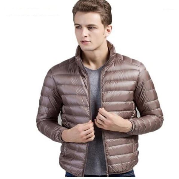 new arrivals autumn winter mens down jacket fashion ultra light thin warm coat men's white duck down jackets size 4xl1, Black;white
new arrivals autumn winter mens down jacket fashion ultra light thin warm coat men's white duck down jackets size 4xl1, Black;white