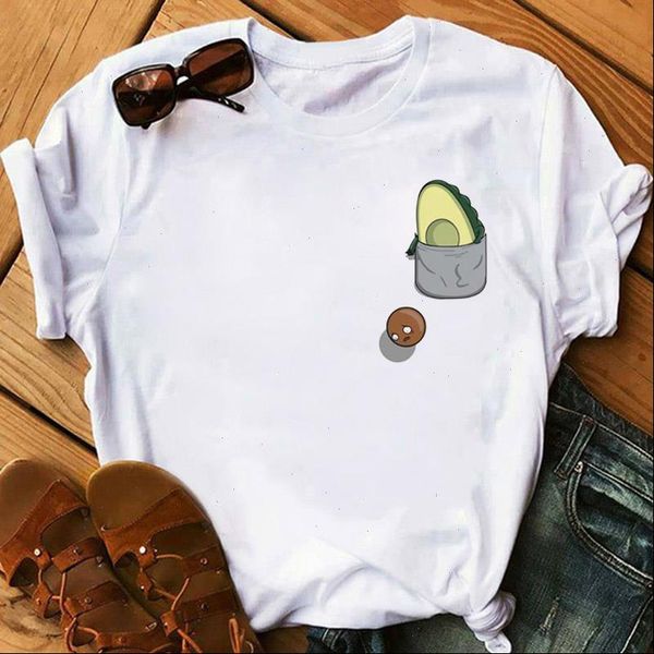 kawaii cartoon avocado tshirt short sleeve t shirt women casual graphic female tee summer women t shirts cute tee t shirts, White
kawaii cartoon avocado tshirt short sleeve t shirt women casual graphic female tee summer women t shirts cute tee t shirts, White