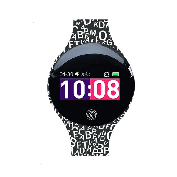 h8 smart bracelet cartoon letter silicone waterproof step sleep monitoring bluetooth sports wristband watchbgt 
h8 smart bracelet cartoon letter silicone waterproof step sleep monitoring bluetooth sports wristband watchbgt