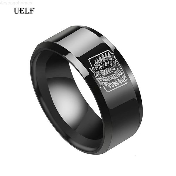 uelf titanium wings attack on titan of liberty flag finger rings for anime fans, Silver
uelf titanium wings attack on titan of liberty flag finger rings for anime fans, Silver