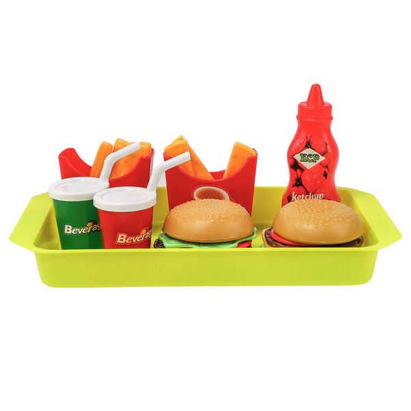 8pcs kids preschool pretend play simulation fast food drinks cuisine kits kitchen food play cutting toy for boys & girls 
8pcs kids preschool pretend play simulation fast food drinks cuisine kits kitchen food play cutting toy for boys & girls
