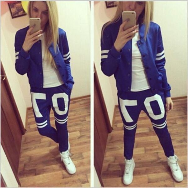 women's tracksuits letter zipper suit set 2021 women tracksuit two-piece sport style outfit jogging sweatshirt fitness lounge sportwear, Gray
women's tracksuits letter zipper suit set 2021 women tracksuit two-piece sport style outfit jogging sweatshirt fitness lounge sportwear, Gray