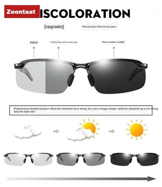 sunglasses selling men's sunglasses, color-changing polarizer tide driving special driver glasses1, White;black
sunglasses selling men's sunglasses, color-changing polarizer tide driving special driver glasses1, White;black