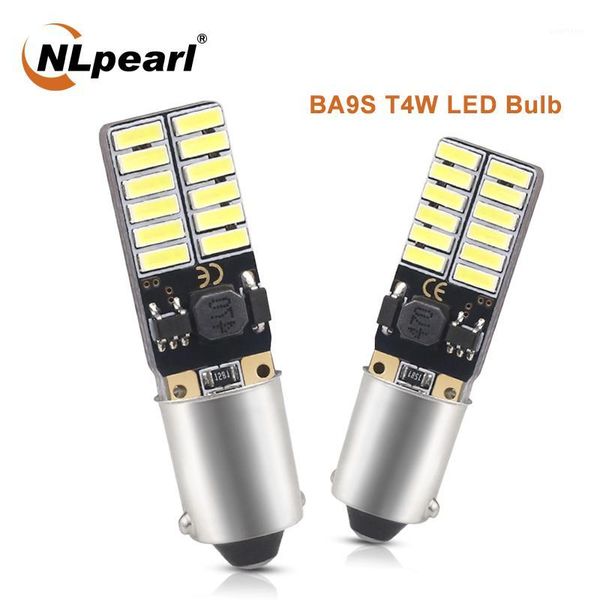 nlpearl 2x signal lamp ba9s t11 t4w led lamps 12v 24smd 4014 chips ba9s led car license plate light interior reading dome lights1
nlpearl 2x signal lamp ba9s t11 t4w led lamps 12v 24smd 4014 chips ba9s led car license plate light interior reading dome lights1