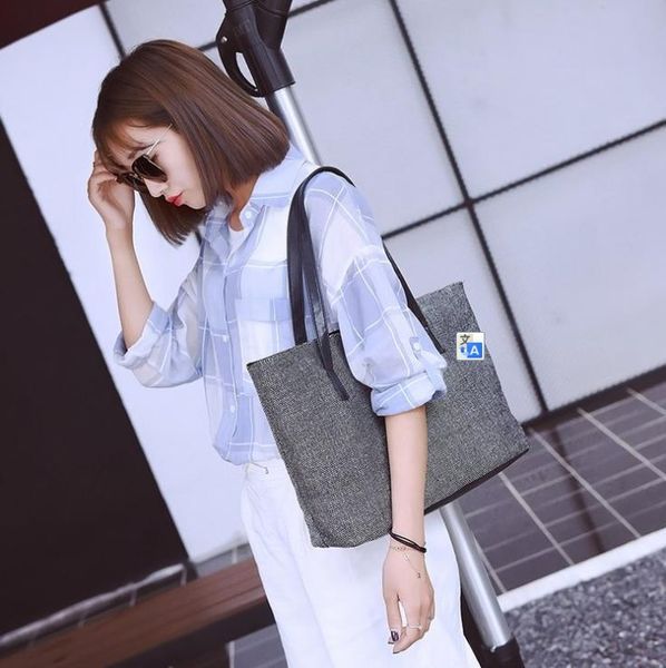 simple women bag elegant canvas handbags fashion ladies shoulder bags casual shopping tote cute girls handbag
simple women bag elegant canvas handbags fashion ladies shoulder bags casual shopping tote cute girls handbag