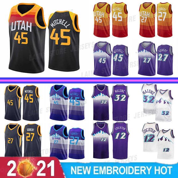 donovan 45 mitchell rudy 27 gobert basketball jersey utahs john 12 stockton karl 32 malone vintage uniform jerseys
donovan 45 mitchell rudy 27 gobert basketball jersey utahs john 12 stockton karl 32 malone vintage uniform jerseys